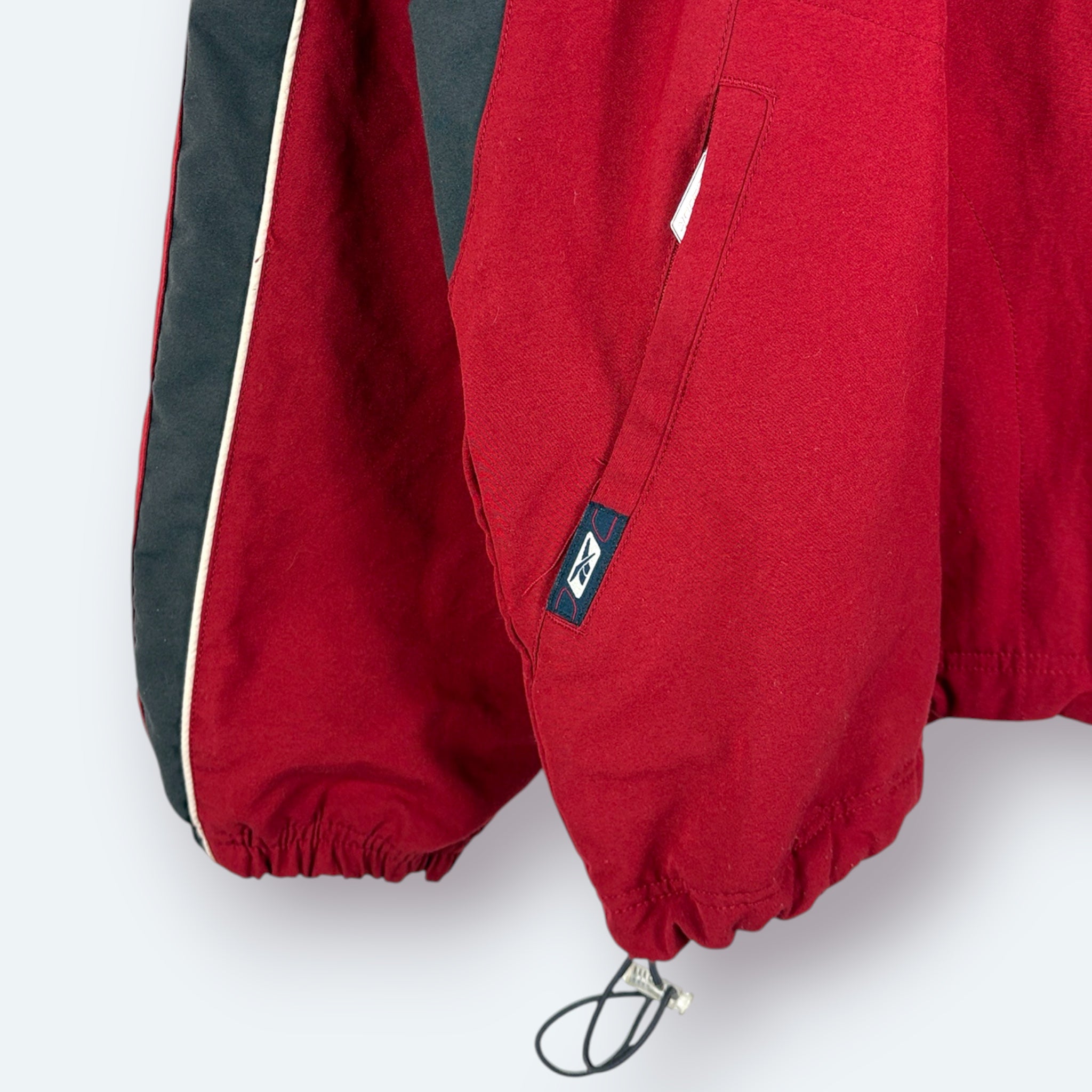 Reebok Vintage Trainingsjacke Rot L - Vinverse