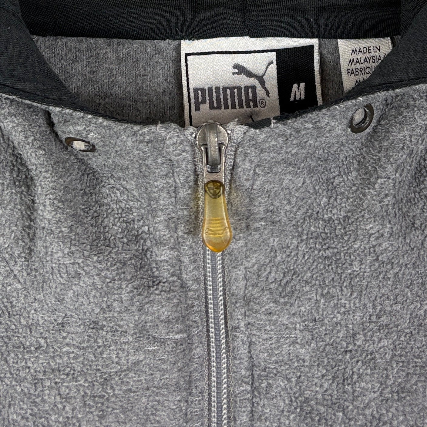 Puma Vintage Fleece Jacke Grau M - Vinverse
