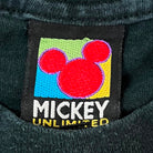 Disney Vintage T-Shirt Mickey Mouse Moon Schwarz XL (RÜCKSEITE FEHLT) - Vinverse