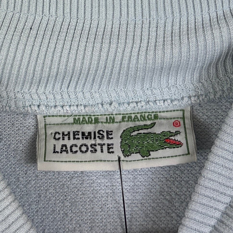 Lacoste Vintage Sweatjacke Blau M (WASCHEN) - Vinverse