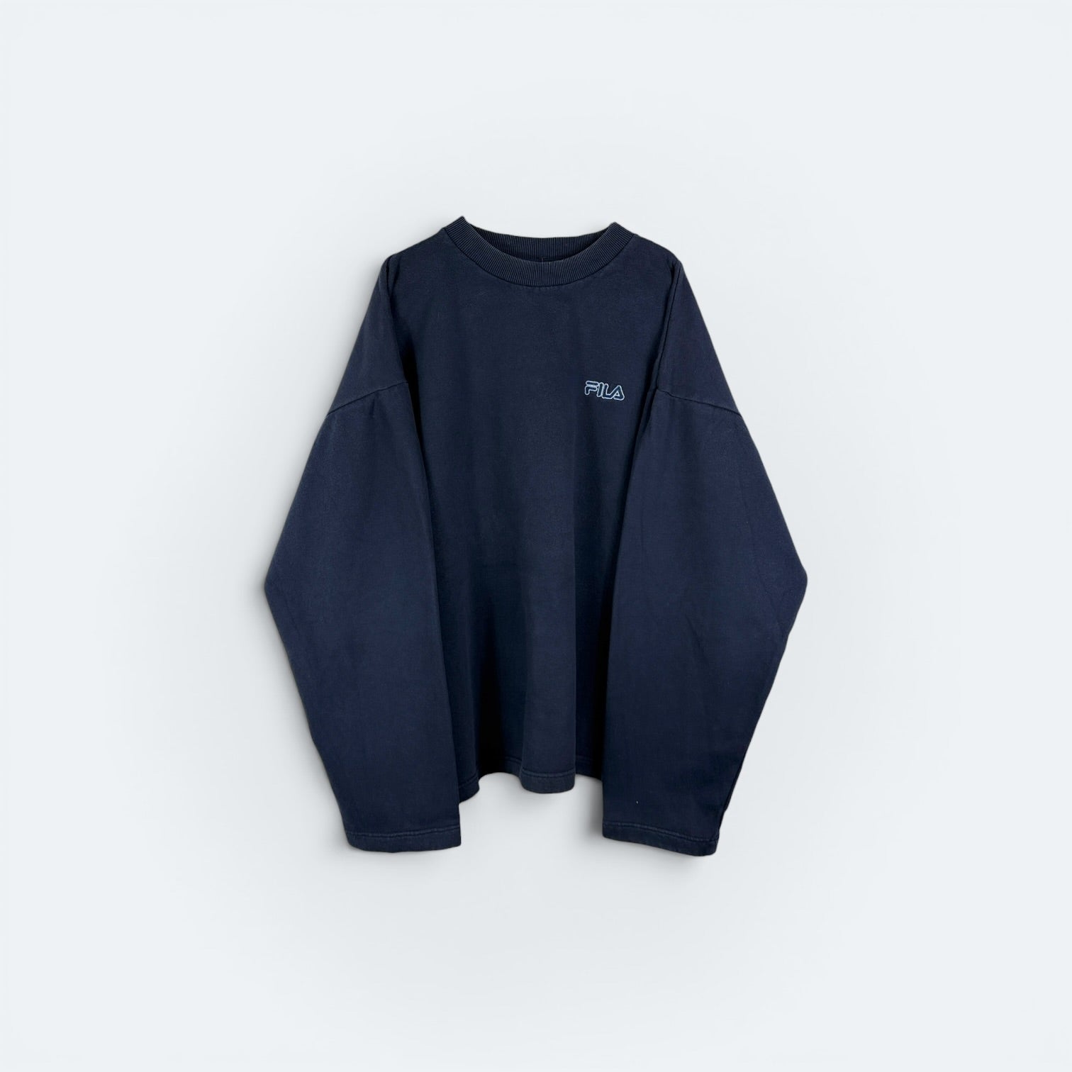 Fila Sweater 2000s Marineblau XXL - Vinverse