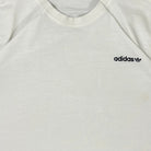 Adidas Vintage T-Shirt Backprint Weiß XXL - Vinverse