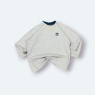 Adidas Vintage Sweater Grau Blau M - Vinverse