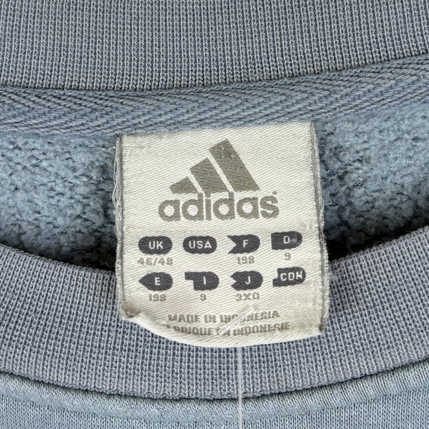 Adidas Vintage Sweater Blau XL - Vinverse