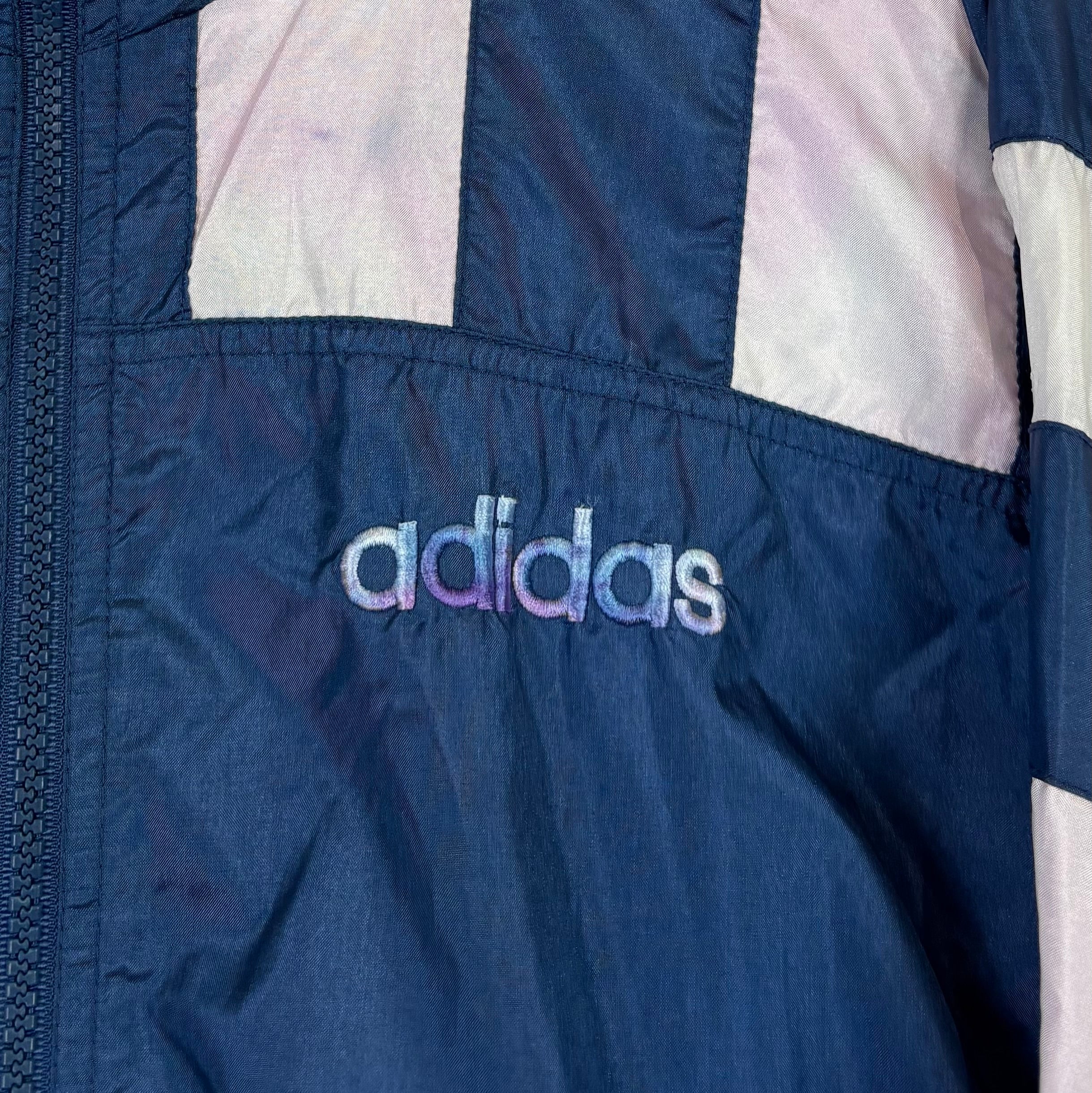 Adidas Vintage Trainingsjacke 80s Blau M - Vinverse