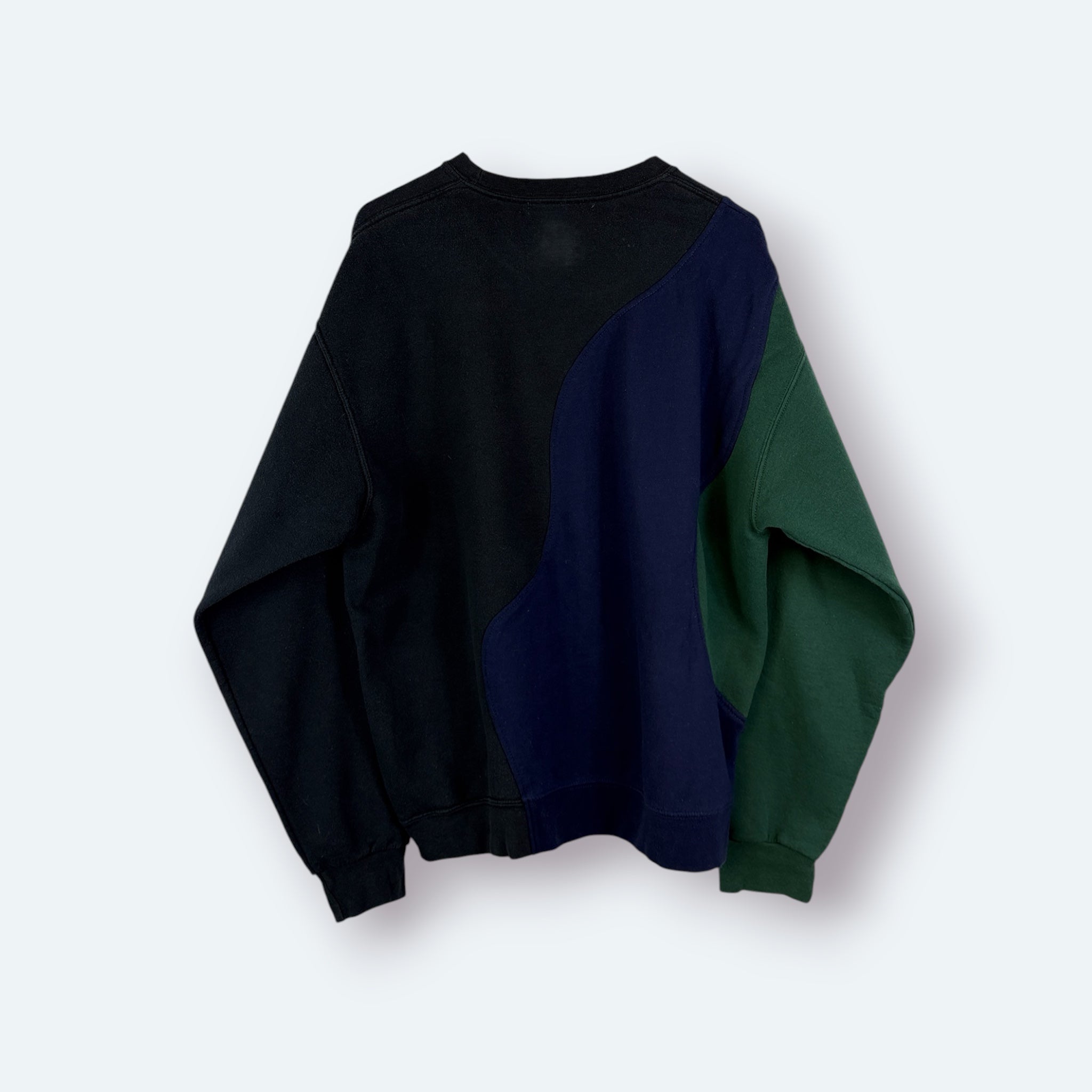 Nike Vintage Sweater Rework Colorblock Bunt L - Vinverse