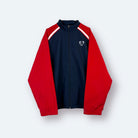 Nike 2000s Trainingsjacke Blau Rot L - Vinverse
