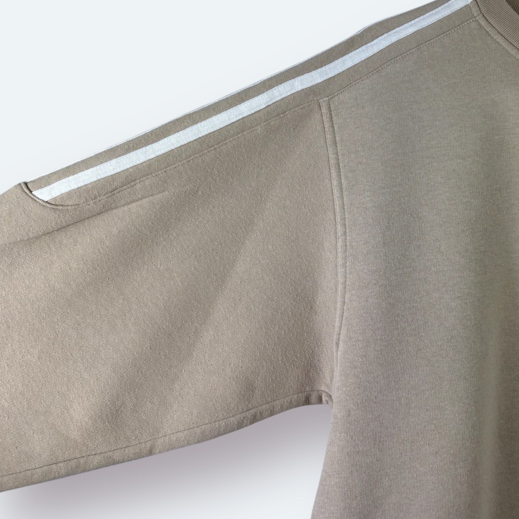 Adidas 2002 Y2K Sweater Beige S - Vinverse