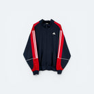 Adidas Trainingsjacke 2007 Marineblau Rot XL - Vinverse