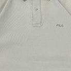 Fila Retro Polo Shirt Beige S - Vinverse