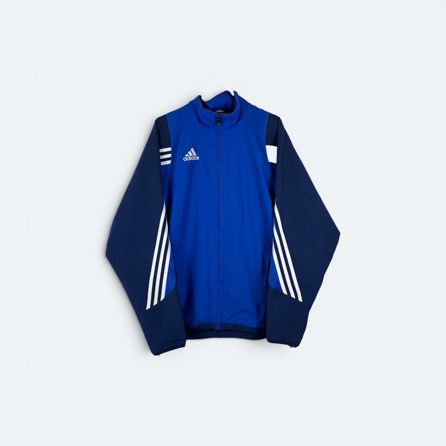 adidas Vintage Trainingsjacke Blau L - Vinverse