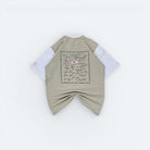 Adidas Vintage T-Shirt Arany Aszok Backprint 90s Beige M - Vinverse