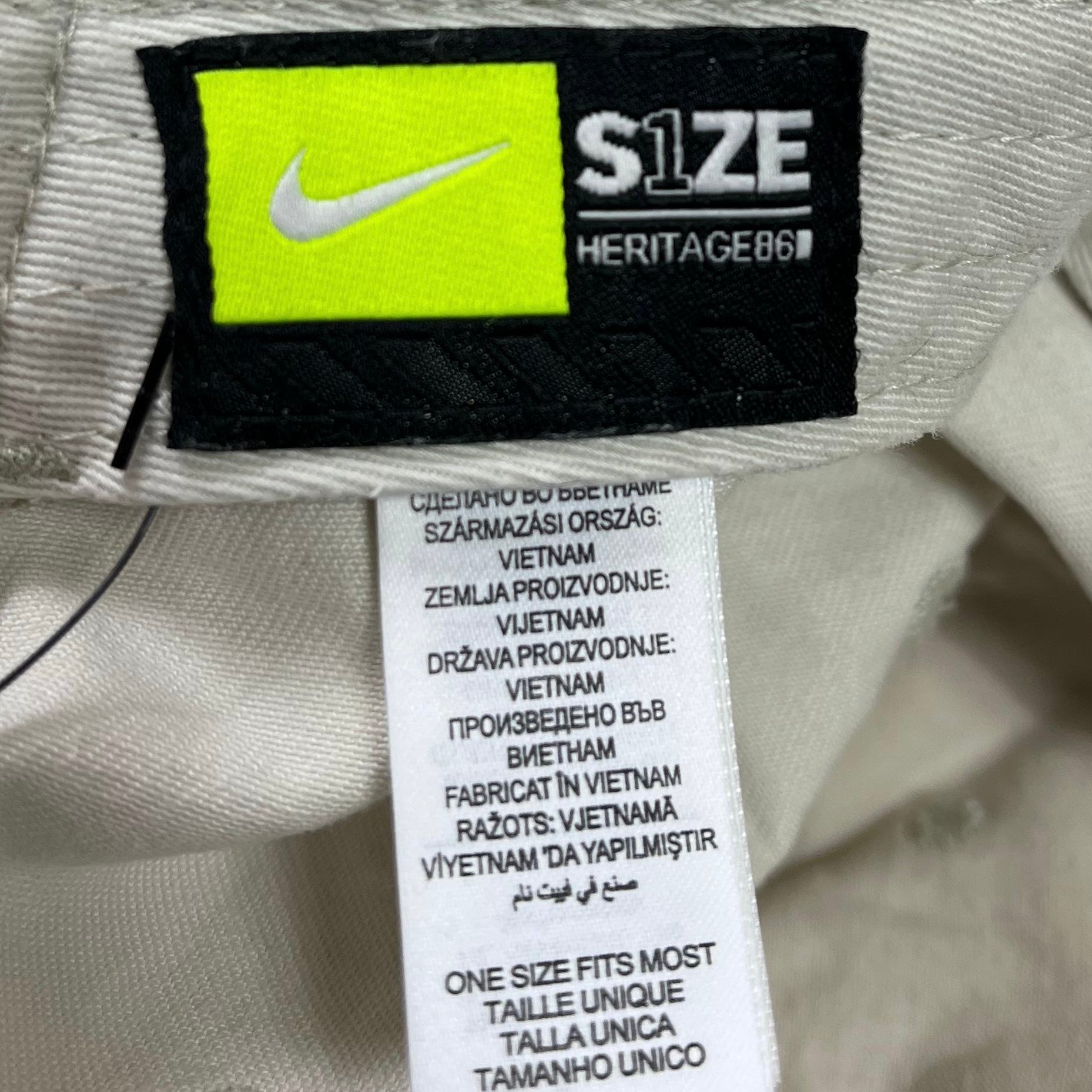 Nike Vintage Cap weiß OS - Vinverse