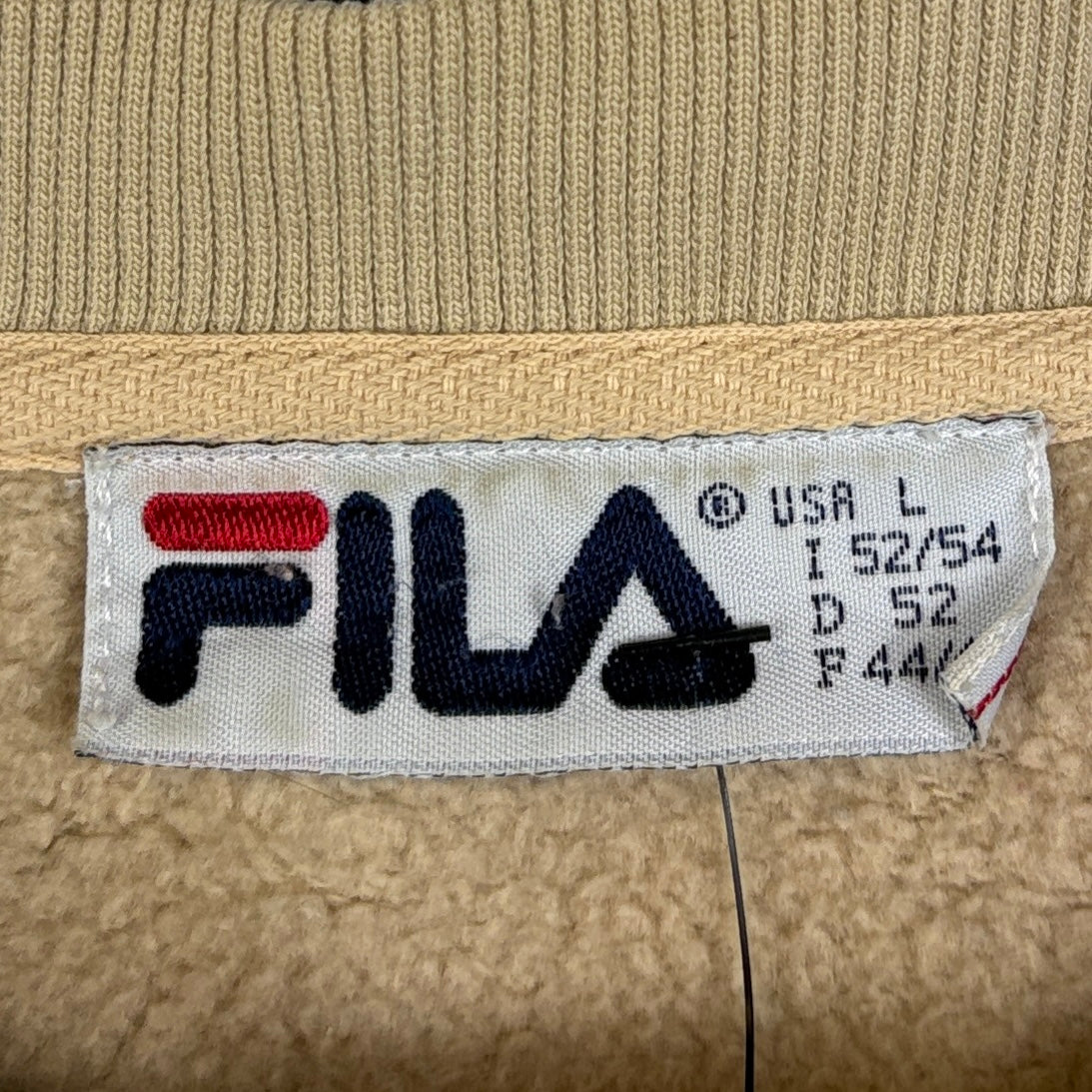 Fila Vintage Sweater beige L - Vinverse