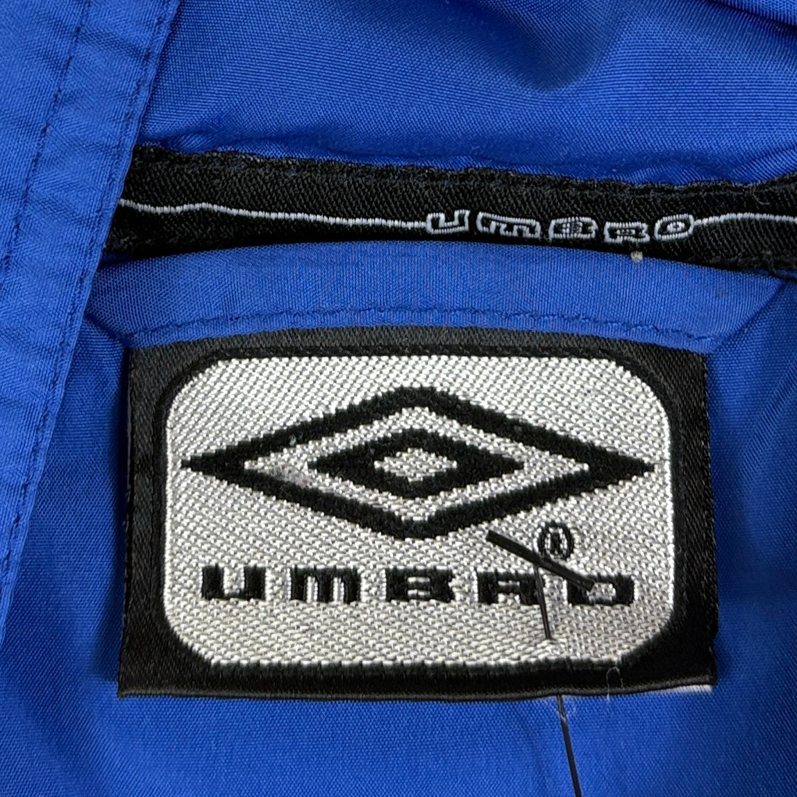 Umbro Vintage Trainingsjacke 90s Blau Weiß S - Vinverse