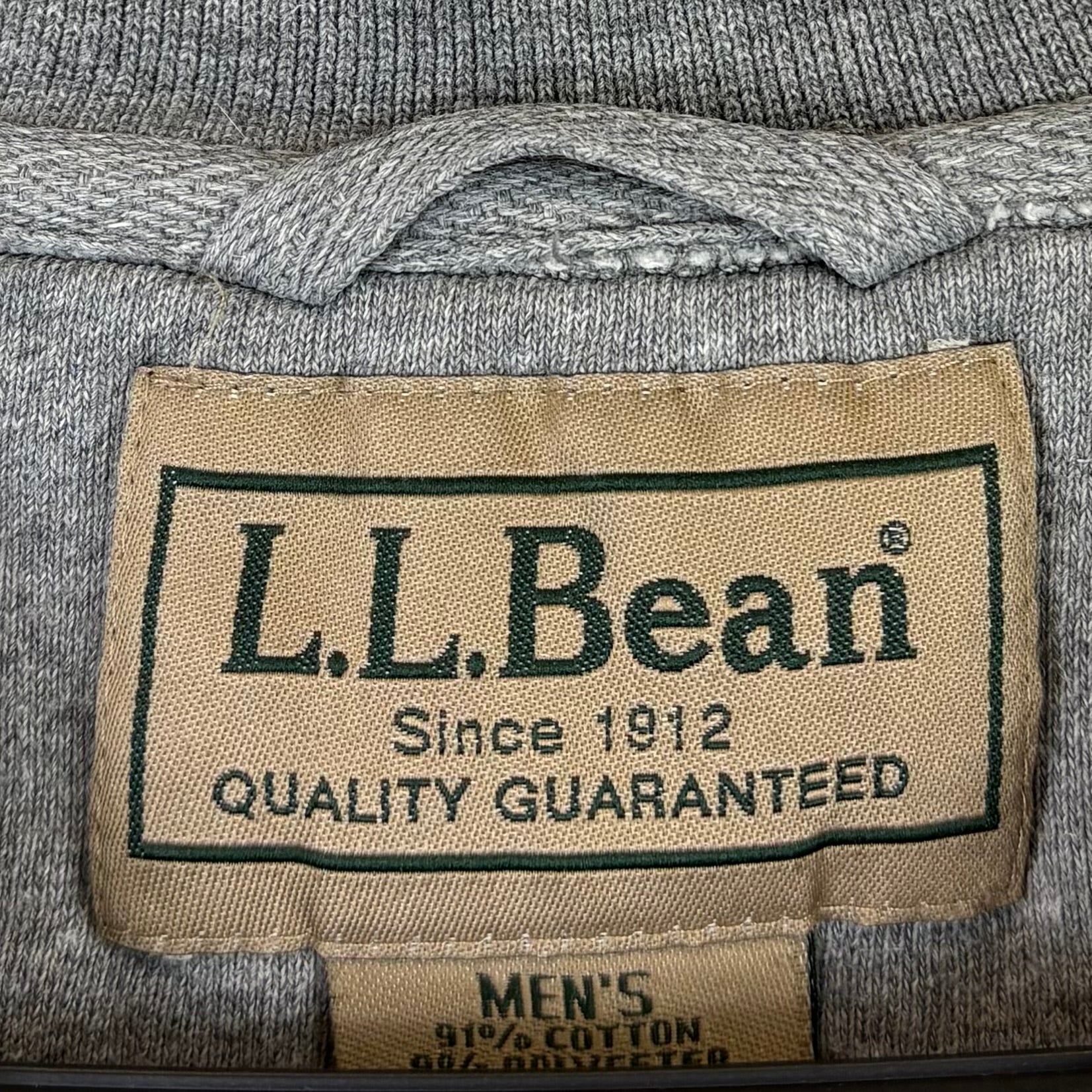 L.L. Bean Vintage Sweater Grau M - Vinverse
