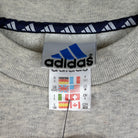 Adidas Vintage Sweater Logo grau M - Vinverse