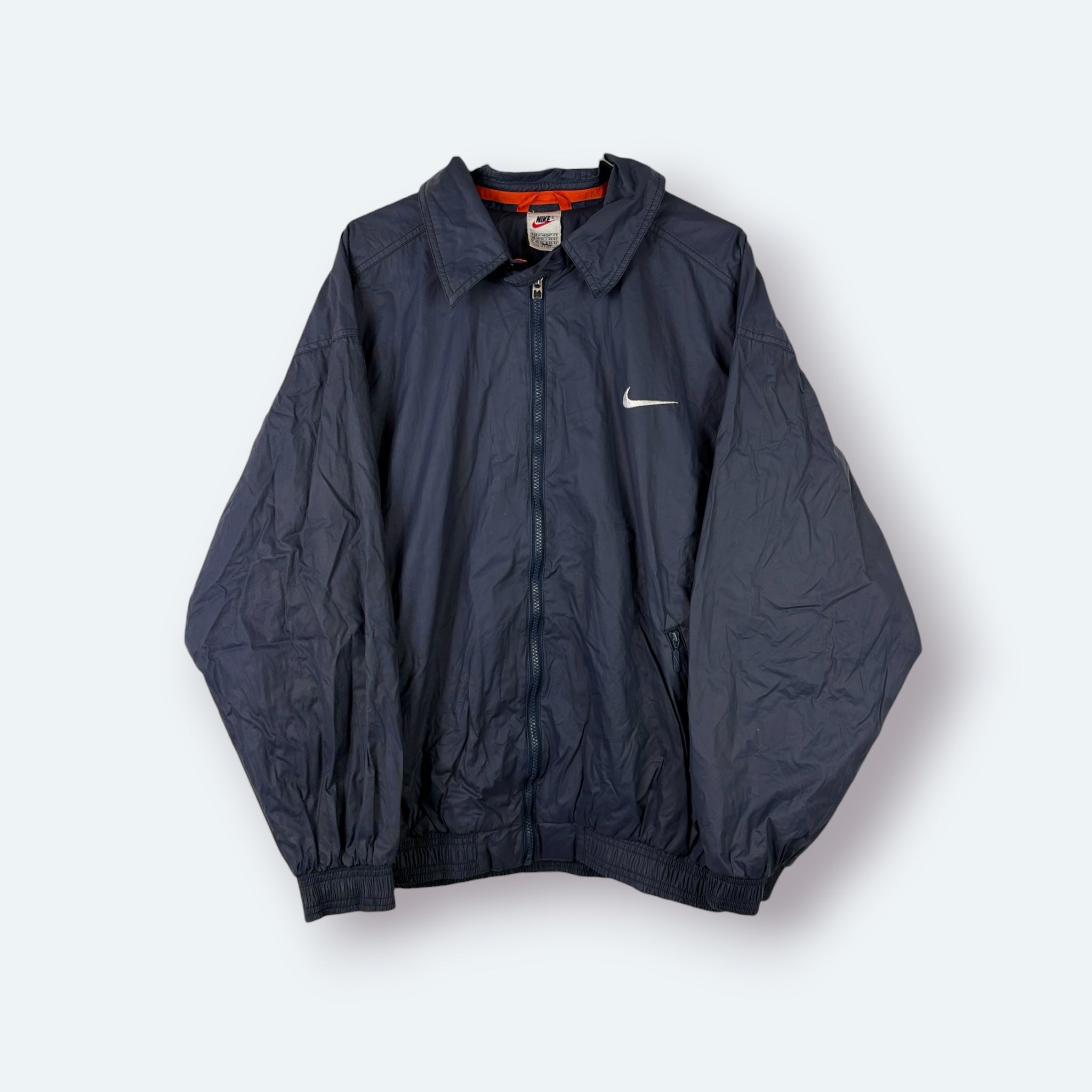 Nike Vintage Trainingsjacke Grau M - Vinverse