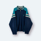 Lotto 90s Vintage Trainingsjacke Samt Blau XL - Vinverse