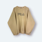 Fila Vintage Sweater Beige L - Vinverse