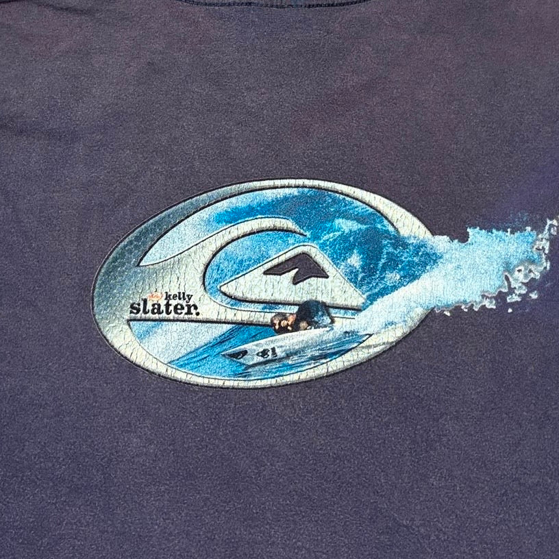 Quiksilver Vintage T-Shirt Print Blau S - Vinverse