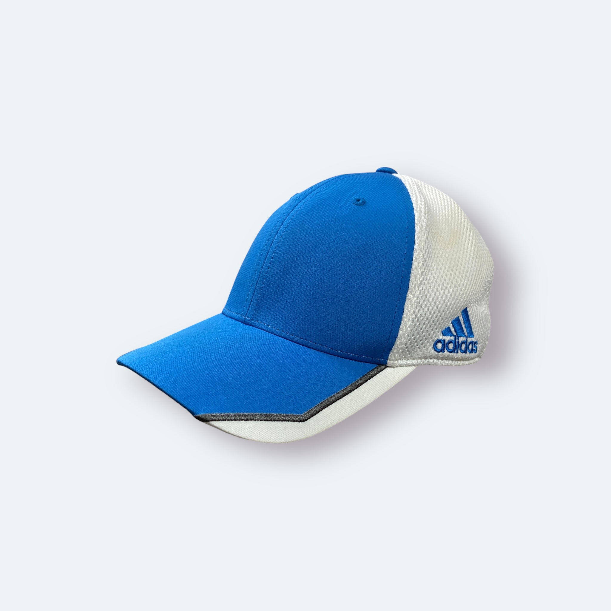 Adidas Vintage Cap Blau Weiß S/M - Vinverse