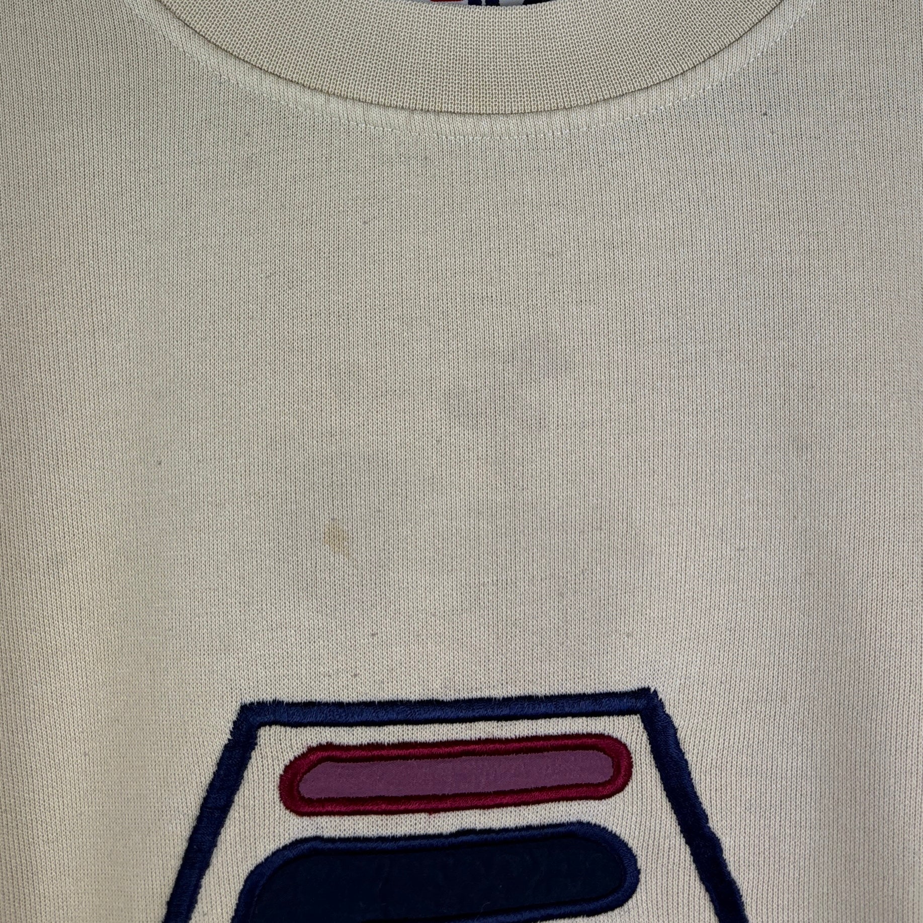 Fila Vintage Sweater 90s Beige L - Vinverse