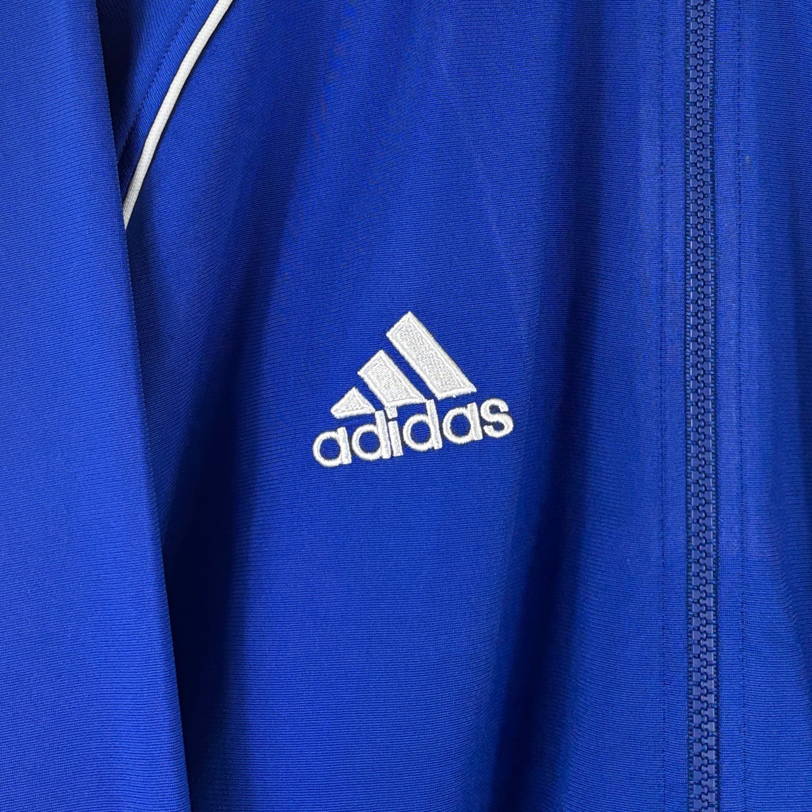 Adidas Vintage Trainingsjacke Blau M - Vinverse