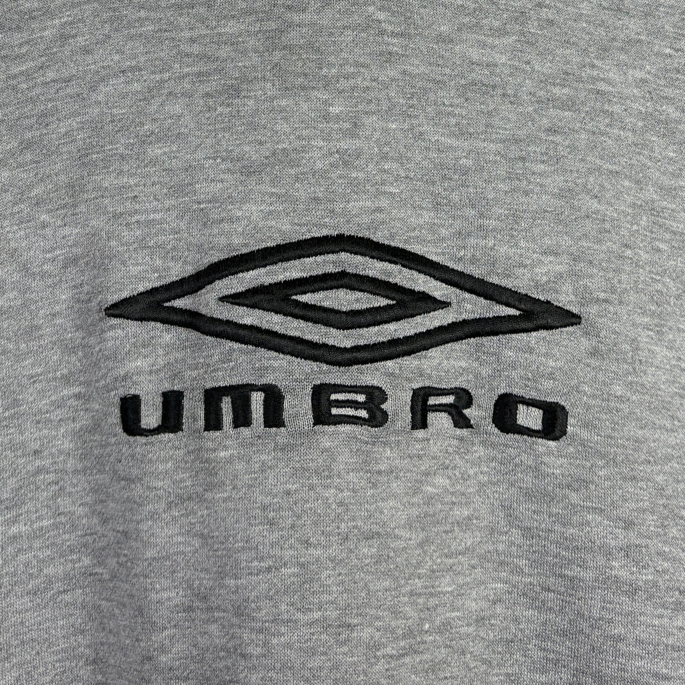 Umbro 90s Vintage Hoodie Grau XL - Vinverse