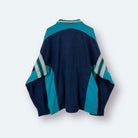 Lotto 90s Vintage Trainingsjacke Samt Blau XL - Vinverse
