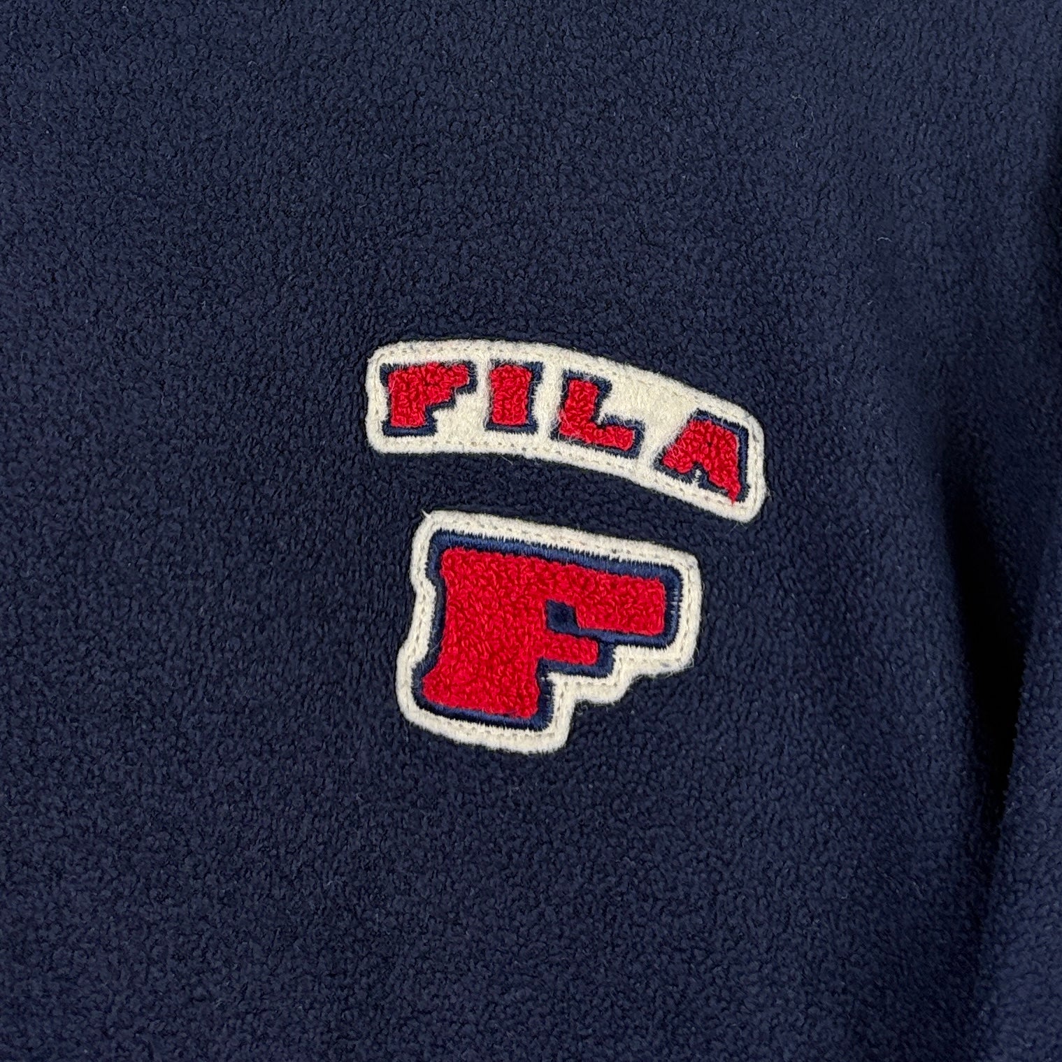 Fila Vintage Fleece Sweater Marineblau XL - Vinverse