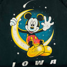 Disney Vintage T-Shirt Mickey Mouse Moon Schwarz XL (RÜCKSEITE FEHLT) - Vinverse