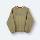 Fila 90s Vintage Sweater Beige S - Vinverse
