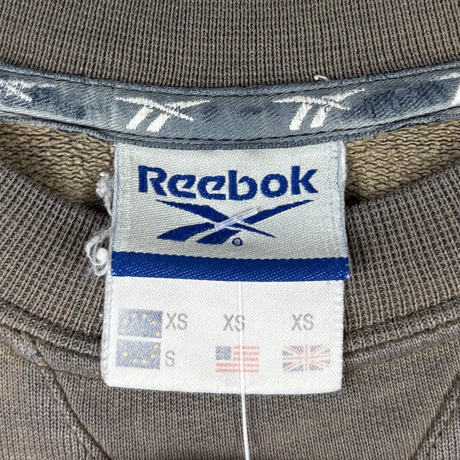 Reebok Vintage Sweater braun S (Schulter Loch??) - Vinverse