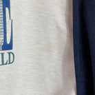 Adidas One World Vintage Half Zip 90s Grau Marineblau L - Vinverse