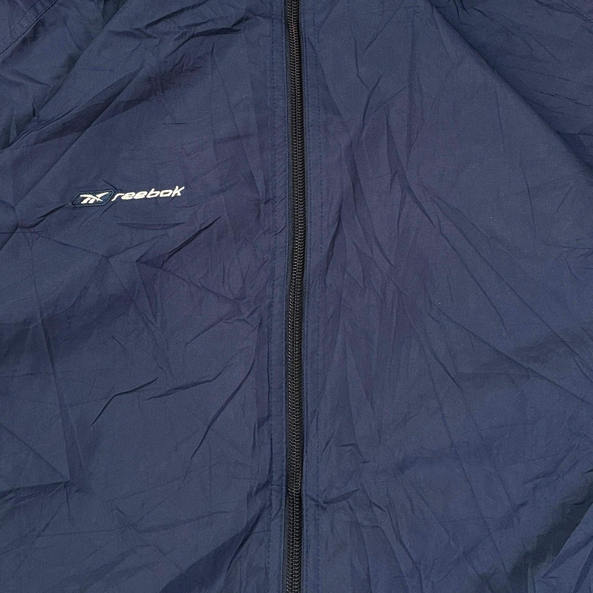 Reebok Vintage Trainingsjacke blau grau L - Vinverse