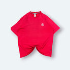Adidas Vintage T-Shirt Rot L - Vinverse