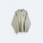 Adidas Vintage Half Zip Beige L - Vinverse