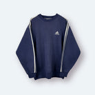 Adidas 90s Vintage Sweater Blau XL - Vinverse