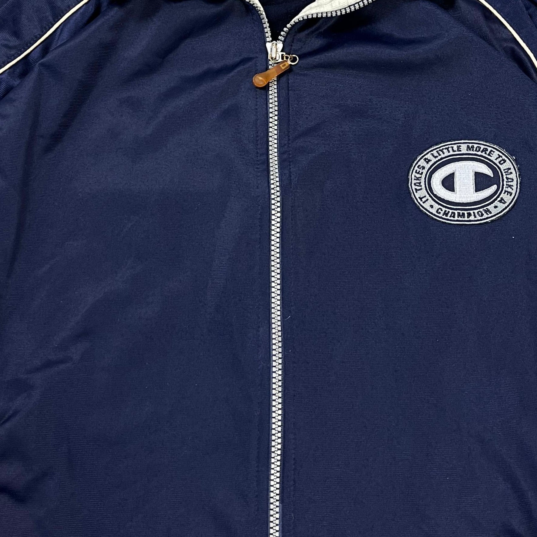 Champion Vintage Sweatjacke Blau XL - Vinverse