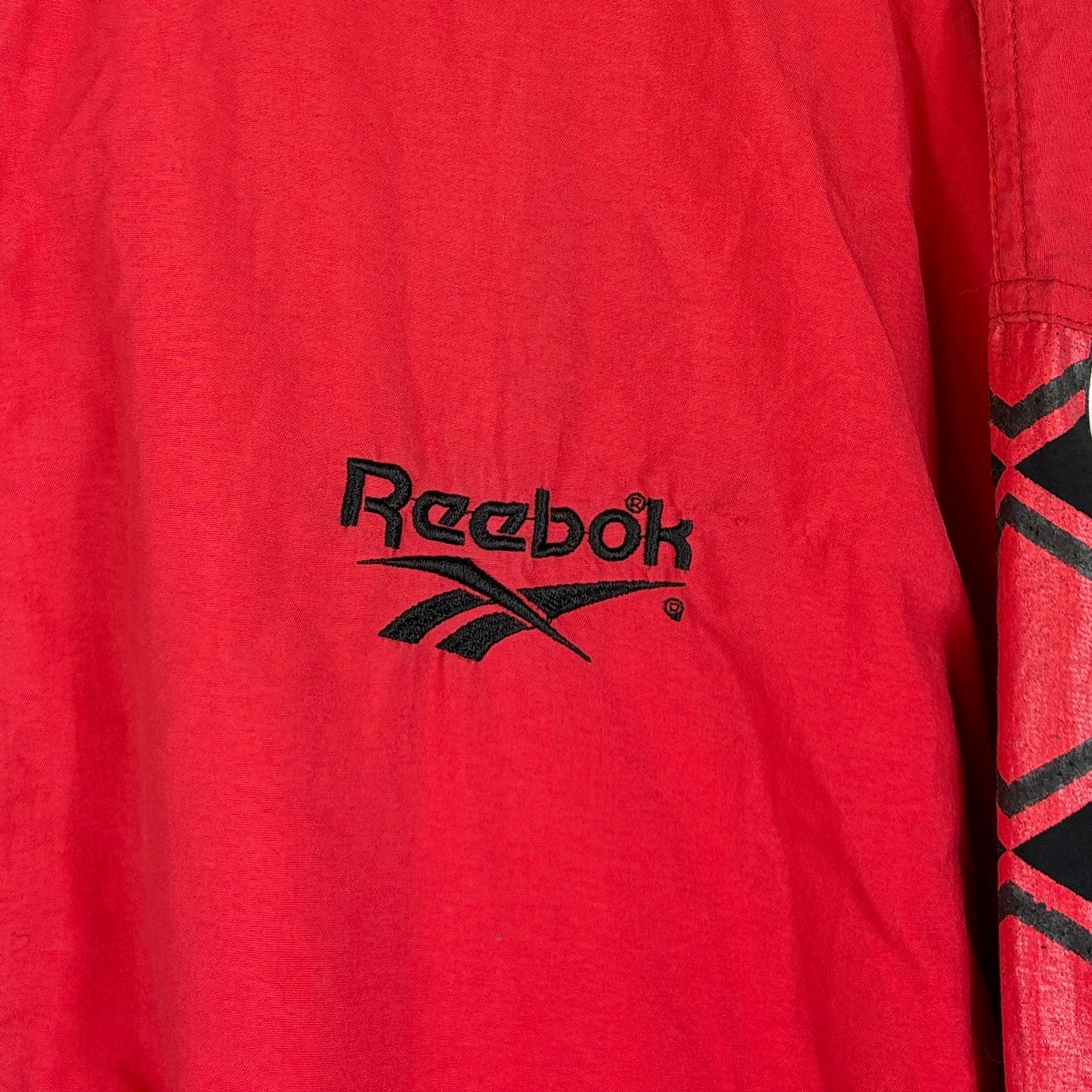 Reebok Vintage Trainingsjacke Rot XXL - Vinverse