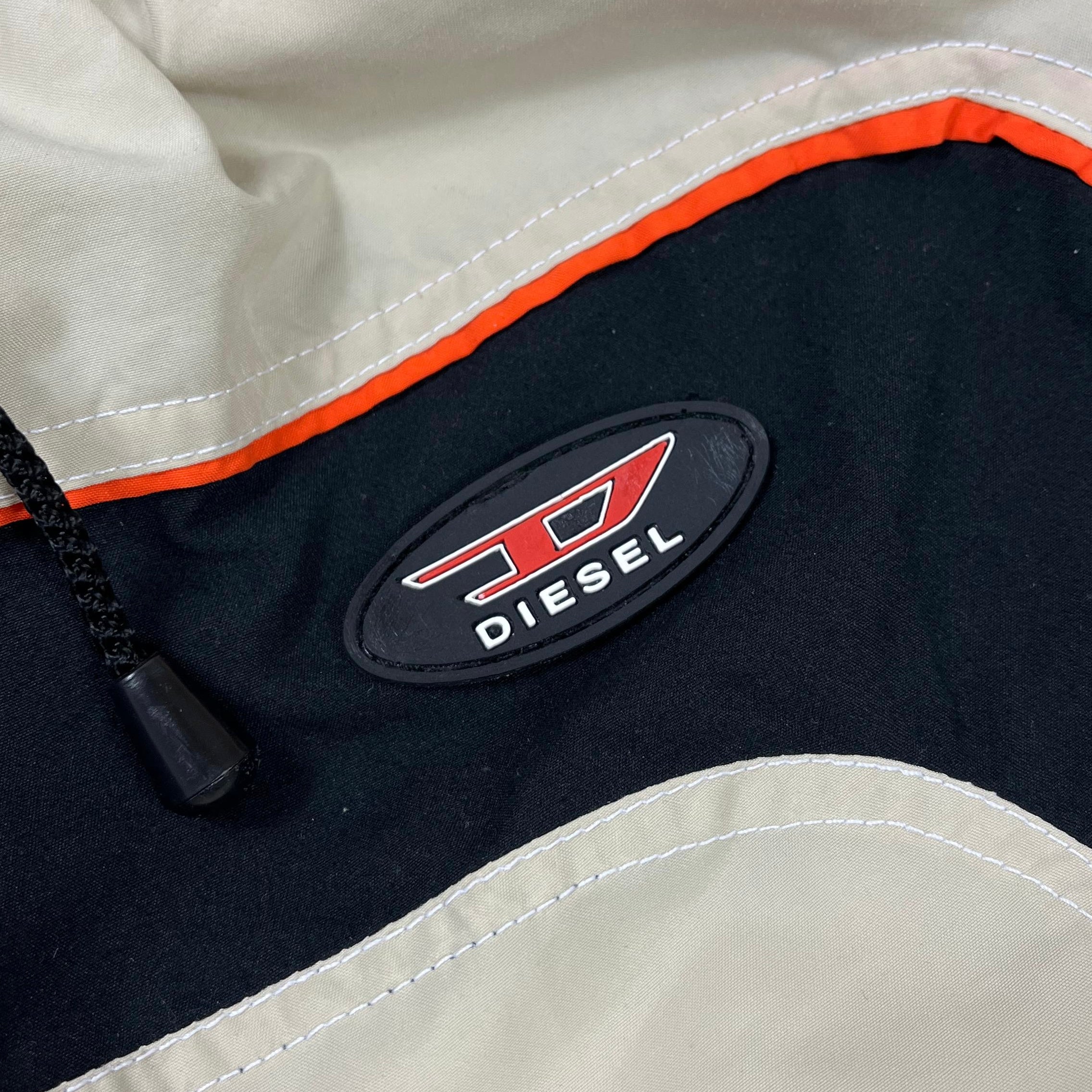 Diesel Vintage Short Beige Schwarz L - Vinverse