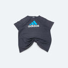 Adidas Vintage T-Shirt Logo Schwarz M - Vinverse