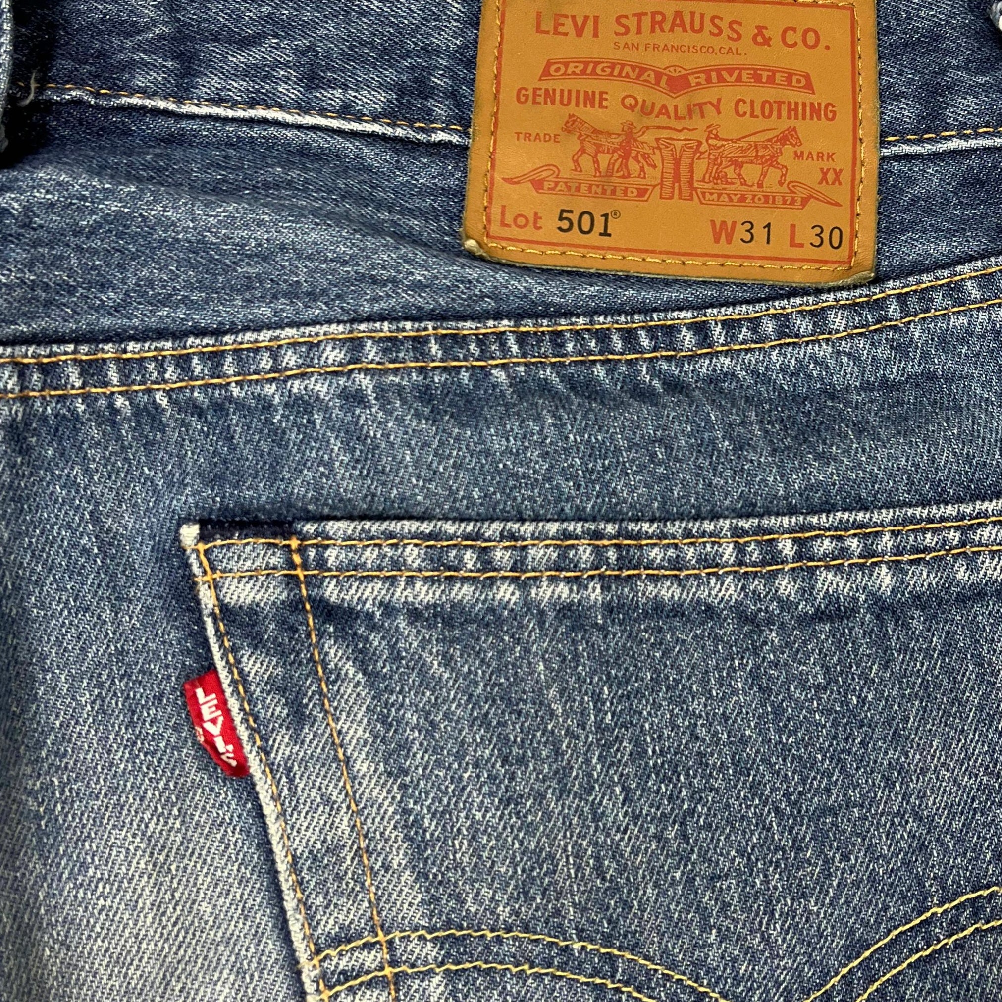 Levis Vintage Jeans Blau W31 L30 - Vinverse
