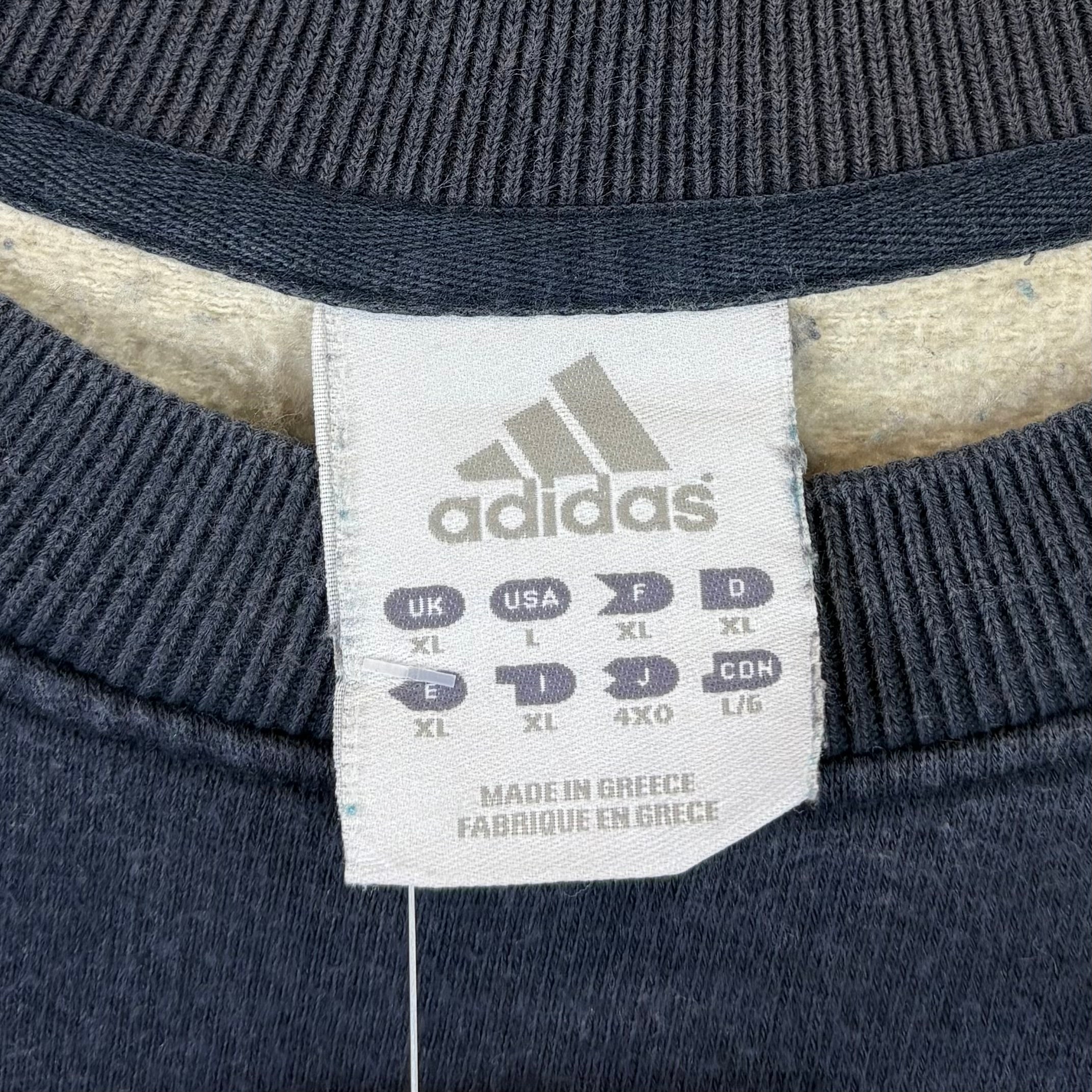 Adidas 2003 Sweater Washed Dunkelblau XL - Vinverse