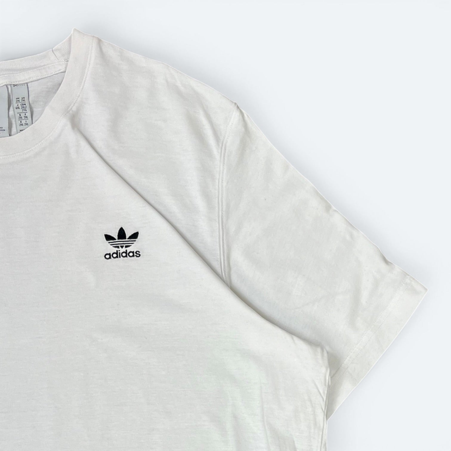 Adidas Retro Shirt Trefoil Weiß XXL - Vinverse