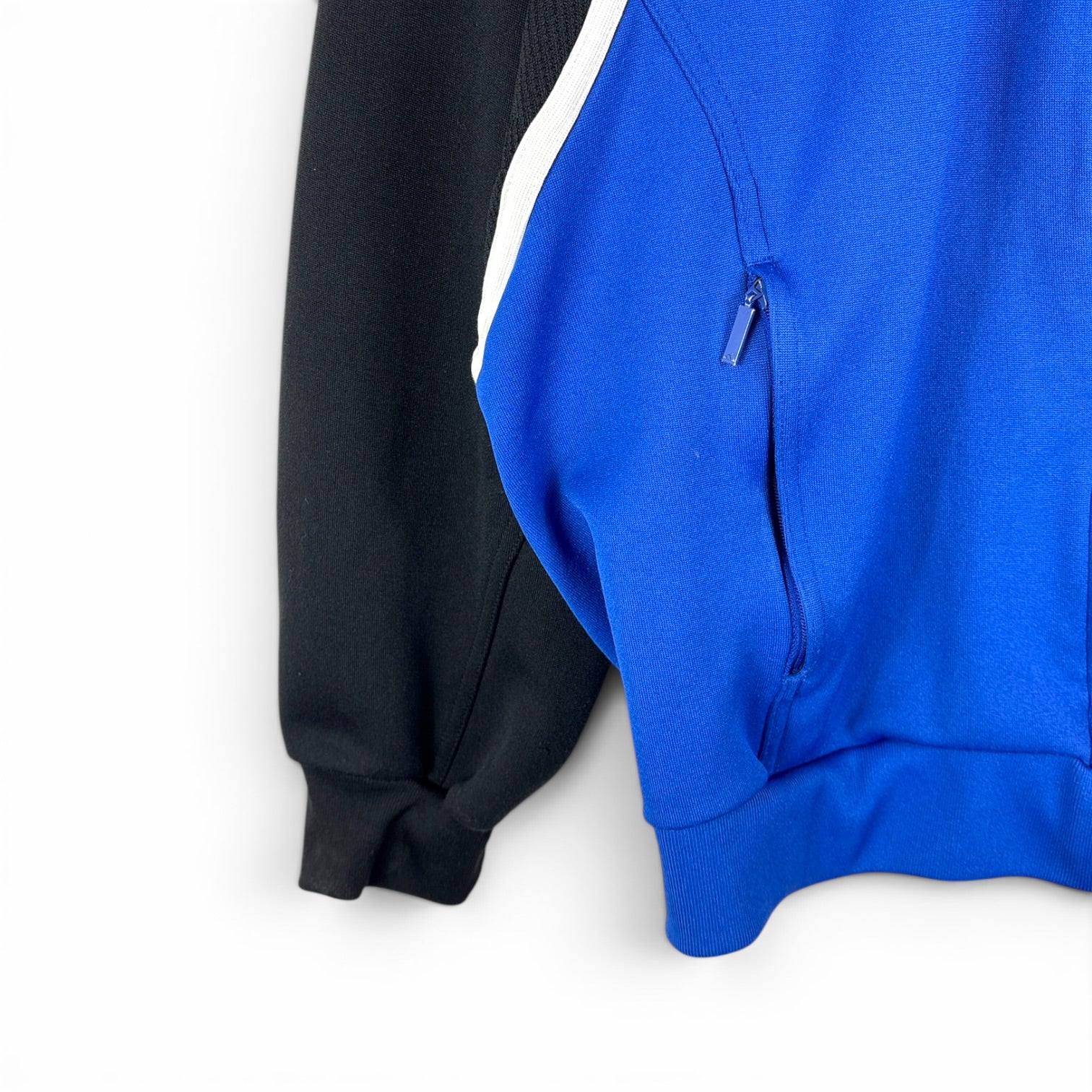 Adidas Vintage Trainingsjacke Blau M - Vinverse