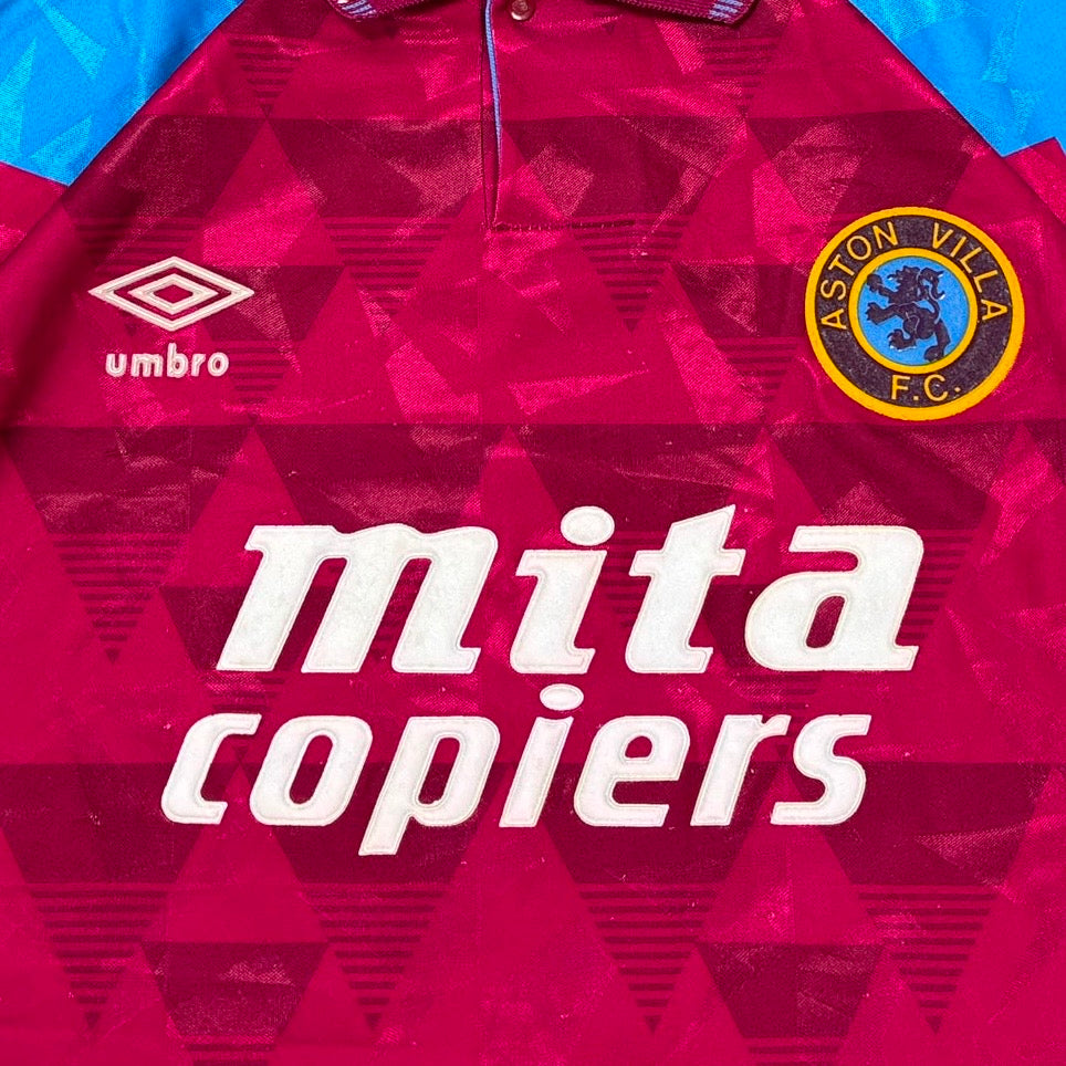 Umbro Vintage Aston Villa Trikot Rot XL - Vinverse