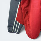 Adidas Vintage Trainingsjacke rot L - Vinverse