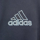 Adidas 2002 Big Logo Sweater Washed Blau L - Vinverse